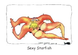 Sexy Starfish card front