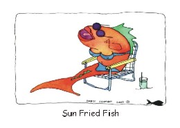 Sun Fried Fish card front