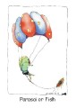 "Parasailor Fish" card front