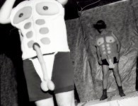 muscle vests and sporrans