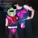 red eyelash organza and midnight leopard ensembles